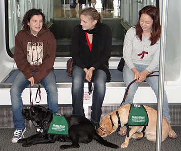 Laura, Freesia, Allison, Jocelyn & Gertrude on People Mover